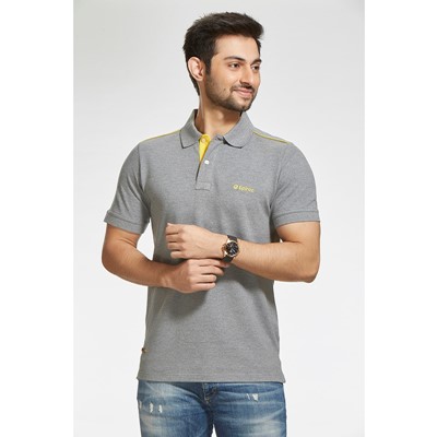 Classic Polo T shirt Grey