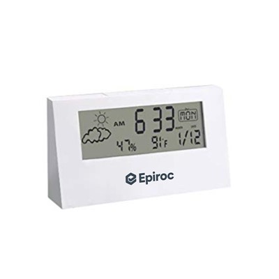 Time n More Sharp Weather Station Clock With Backlight