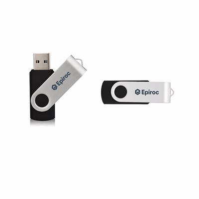 Swivel Metal Pen Drive 16 GB