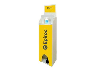 Foot Operated Hand Sanitizer Stand