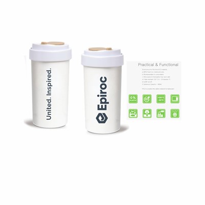 Café Plus Biodegradeable Travel Mug