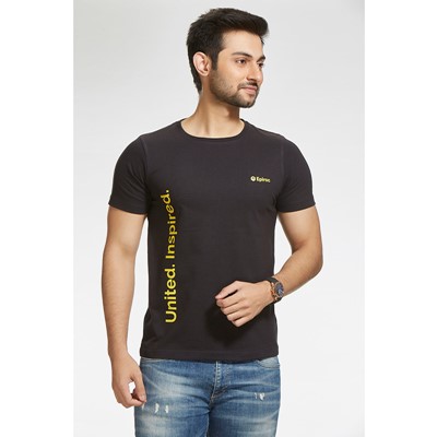 Elementary Round Neck T shirt Black