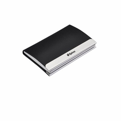 PU and Metal Business Card Holder 